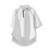 Atacado Transfronteiriço Camisetas Simples de Manga Curta para Homens, Estilo Novo, Soltas, Casuais, de Secagem Rápida, Respiráveis, Tops Esportivos