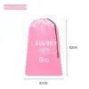 Bolsa de Lavado de Almacenamiento Transfronterizo Tela Oxford Impermeable Bolsa Organizadora Portátil de Viaje Cierre de Cordón Móvil Bolsa para Ropa Sucia