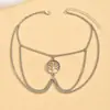 Europa y Estados Unidos transfronterizo ins cadena de metal árbol de la vida pulsera de brazo diseño de personalidad de moda sentido de diseño accesorios de mujer de verano
