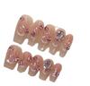 Fototerapia artesanal pura usando um banquete de primavera atacado produto acabado reutilizável reutilizável nail art patch destacável