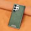 Nueva Funda de Teléfono para Hombre Estilo Negocio Adecuada para Samsung S26Ultra, Funda de Cuero Magnética de Cobertura Total Anti-Caídas para Galaxy24Plus
