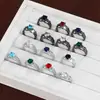 Anillo de Calavera de Cuatro Garras con Circonita de Nuevo Estilo para Mujer en Aliexpress Transfronterizo, Anillo Personalizado de Alto Nivel Moderno Retro para Dedo Índice