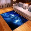 Alfombra sencilla con diseño de cielo estrellado para sala de estar, dormitorio, comedor, suministro de eBay, una generación de patrones de cabello de tamaño