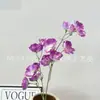 12 Amapolas Artificiales de Alta Apariencia y Caída para Boda, Hotel, Fotografía de Hogar, Video, Exhibición en Centro Comercial, Venta al por Mayor Transfronteriza