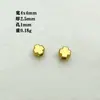 Aliexpress Transfronterizo Acero Inoxidable Estrella de Cinco Puntas Cuentas Sueltas Cuentas Espaciadoras DIY Pulsera Hecha a Mano Collar Accesorios de Joyería