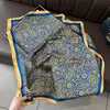 Bufanda de Seda de Nuevo Estilo para Mujer, Moderna y Versátil, Pañuelo Cuadrado de 70 cm, Bufanda para el Cuello Estilo Coreano, Pañuelo Retro para Primavera y Otoño, Pañuelo para la Cabeza