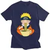 Comercio Exterior Anime Naruto Patrón Sasuke Estampado Casual Camiseta de Manga Corta Top Uchiha Itachi