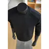 Chegada Nova Outono 2026 Estilo Hong Kong Tamanho Plus Size Algodão Chinês Manga Longa Camiseta M-5X HT26893-TeP18