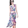 Bikini Bikini Dividido Traje de Baño de Tres Piezas Estilo Bohemio para Mujer Vacaciones en la Costa Celebrador Cibernético Traje de Baño para Fotos