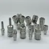 Conector Rápido de Acero Inoxidable 304 para Metanol Etanol de Alcohol Conector Tipo C de Presión Negativa Conector de Tubería de Gas Líquido Fabricante Venta al por Mayor