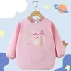 Delantal de Pintura Profesional para Arte Infantil Guardería Bebé Mandil de Caligrafía Manga Larga Impermeable Anti-Suciedad Chaqueta Plumífera Ropa Protectora