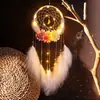 Atrapasueños Carrillón de Viento Decoración Colgante para Decoración de Habitación, Arreglo de Dormitorio Estilo Ins, Regalo para Cumpleaños de Niñas, Brillante