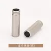 Campana de Metal Colgante con Ranura Cilíndrica Hebilla de Extremo de Cuerda de Tubo Recto Aleación de Zinc Electrochapada Hebilla de Extremo de Cuerda de Pantalón Accesorios de Ropa Jinda