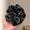 Temperamento Outono Inverno 2026 Novo Prendedor de Cabelo Estilo de Cabelo Atmosfera Francesa Prendedor de Cabelo Xadrez Alta Elasticidade Anel de Cabelo de Intestino Grosso Acessórios de Cabelo