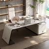 Mesa personalizada Normcore italiana Bugatti, mesa de ardósia para computador, escritório do CEO, sala de estudo elegante, escrita
