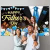 Decoración de Fiesta del Día del Padre Europea y Americana Tela de Fondo Diseño de Fondo para Fiesta Suministros de Decoración Tela de Fondo para el Día del Padre
