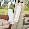 Personalización de Fábrica Almohadilla de Hombro de Seguridad para Coche Patrón de Rosa Cepillado Uso en Coche Suave Anti-Asfixia Cubierta Protectora Otoño e Invierno Protección de Hombro