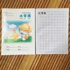 Caderno de exercícios para jardim de infância de escola primária atacado Chinês matemática redação letra pequena pinyin imagem Inglês Livro Tian Zi