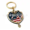 Novo Modelo Transfronteiriço: Medalha Comemorativa do 250º Aniversário dos Estados Unidos Pingente Chaveiro de Acrílico 2D