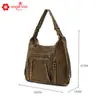 Bolso Bandolera Retro Nuevo para Mujer, Bolso Multifuncional de Tres Vías de Hombro Único/Doble Lavable, Bolso Y2K Europeo y Americano para Mujer