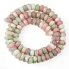Rueda Floral de Vidrio Ábaco Cuentas Gradiente Color Mixto Pulsera Collar Pendiente Accesorios Kit de Materiales para Joyería Hecha a Mano DIY