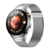 Aplicable para Correa de Huawei Watch 4 Pro Metal Interfaz de Presión Especial Tejido Milanes Hebilla Magnética Correa de Reloj Escama de Dragón
