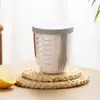 Pote para frutas com escorredor e garfo caixa de piquenique portátil balde de armazenamento de grande capacidade copo de plástico selado à prova de vazamento caixa para salada