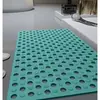 Alfombrilla Antideslizante para Baño con Ventosa Hidrofóbica de Agujero Grande Transfronteriza, Alfombrilla para Ducha, Alfombrilla de Baño, Alfombrilla Hidrofóbica Anti-Caídas para Baño