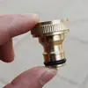 Conector de mangueira de entrada de água para lavadora de carro doméstica todo em cobre 4 vias de distribuição de água 6 bicos conector rápido bico da mangueira de entrada de água