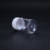 50 botellas de plástico transparente de boca grande de 100 ml, botellas pequeñas de muestra de solución de agua líquida sólida, botellas vacías