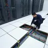 Piso Antiestático Todo Acero Personalizado 600*600 para Salas de Servidores, Centros de Datos, Salas de Distribución de Energía y Salas de Monitoreo con Protección Antiestática Elevada