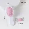 Lindo peine para el cabello en forma de corazón estilo píxel para uso doméstico, ideal para trenzar y seccionar el cabello, un peine DIY tipo espina de pescado con un alto atractivo estético, perfecto para niñas que aman un toque de encanto femenino, y también funciona como peine de masaje