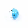Campana grande de 4 cm pintura dos colores accesorios DIY decoración de collar de perro navideño colgante de llavero materiales hechos a mano