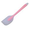 Espátula de silicona translúcida todo en uno, gruesa y de tamaño pequeño, para mezclar crema para hornear, espátula para pasteles, herramienta para hornear