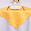 Servilleta de Jacquard de Poliéster para Catering Hotel Boda Banquete Plegada Doble Gancho Servilleta Tela de un Solo Gancho 48x48cm