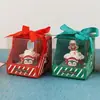 Caja de Empaque Personalizada para Manzanas de Navidad, Caja de Regalo para Dulces y Cupcakes, Caja de Frutas para Nochebuena, Caja para Pastel de Navidad