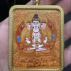 Promoção Quente Xizang Nepalesa Pintada à Mão Pura Thangka Oito Guardiões do Zodíaco Núcleo de Cartão 4*5