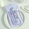 Set de Regalo de Papelería de 7 Piezas con Temática de Flores, Souvenir de Alto Valor para la Temporada de Graduación, Regalo Popular Transfronterizo, Regalo para Estudiantes