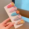 Horquilla para el pelo para niña, accesorio para el pelo para niña, pinza para el pelo lateral, pinza para el pelo de bebé, pinza para el pelo de princesa, linda horquilla rota, pinza bb