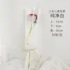Bolsa de Embalaje de Flor Individual con Forma de Corazón de Nuevo Estilo, Materiales de Embalaje Floral DIY para Floristería, Bolsa Transparente Opp para Ramo al por Mayor