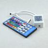 Controlador LED RGBW a todo color, infrarrojo IR, 40 teclas, luz RGBW a todo color con barra de luz, controlador de atenuación de bajo voltaje 12 V