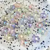 Acrílico de Color Uv Galvanizado con Purpurina Fina Estrella Gruesa de Cinco Puntas Cadena para Teléfono Móvil DIY Pulsera Cuentas Material de Cuentas Sueltas Accesorios de Joyería