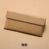 Lote de Fábrica de 26 Bolsas Plegables Magnéticas Triangulares Creativas Serie de Colores Maillard, Estuches Sencillos y Portátiles para Gafas de Sol que se Pueden Estampar con Logo