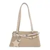Bolso Maillard Vintage de Gamuza tipo Baguette para Hombro para Mujer Modelo Nuevo Otoño/Invierno 2026 con Hebilla de Cinturón, Bolso de Mano y Hombro para el Trabajo