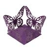 Bautizo de Niño de Un Año Transfronterizo Caja de Dulces de Chocolate de Mariposa Calada Dulces para Fiesta Navideña Encaje de Papel Listo para Enviar