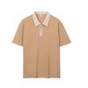 Overol polo con cremallera en solapa logotipo personalizado impreso catering corporativo camisa cultural camiseta de manga corta ropa de trabajo hecha a medida