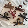 Nuevo Clip para el Cabello X Bow de Primavera y Verano 13.5cm, Pasador de Gama Alta, Pinza de Tiburón Clásica de Color Sólido, Accesorio para el Cabello