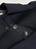 Vestido de punto sin mangas para mujer de principios de otoño, nuevo estilo francés elegante inspirado en Hepburn, vestido negro pequeño con cuello polo para mujer