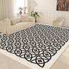 Estilo simple silencioso hogar dormitorio junto a la cama manta sofá mesa de centro resistente a las manchas antideslizante manta generación Terciopelo cristal alfombra de sala de estar