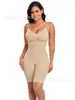 Modelador feminino colombiano sem costura de compressão média para uso diário, body modelador plus size para vendas transfronteiriças